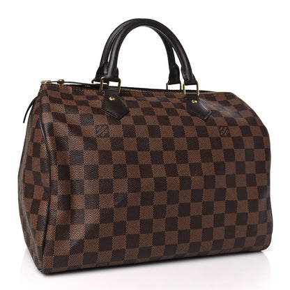 Louis Vuitton Damier Ebene Speedy 30 3 of 9