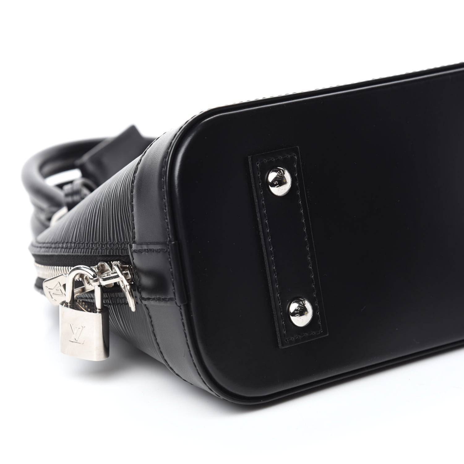 Louis Vuitton Epi Alma BB Black 6 of 11