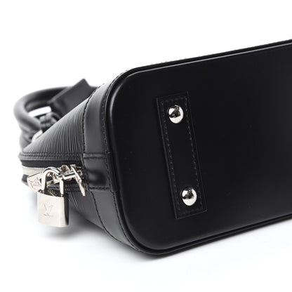 Louis Vuitton Epi Alma BB Black 6 of 11