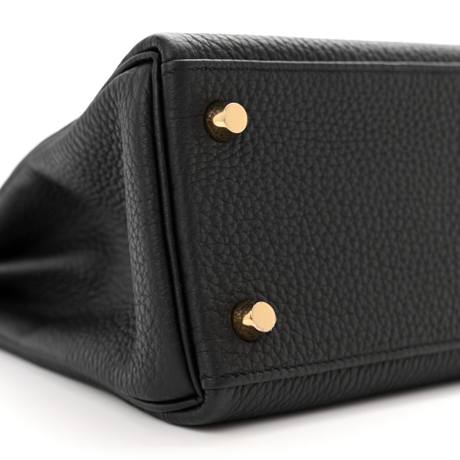 Hermes Togo Kelly Retourne 25 Black 9 of 11