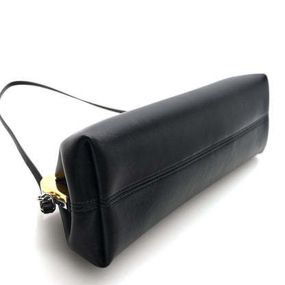 Jacquemus Lambskin La Pochette Salon Clutch Black 9 of 10