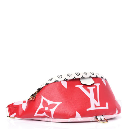 Louis Vuitton Monogram Giant Bumbag Rouge 3 of 5