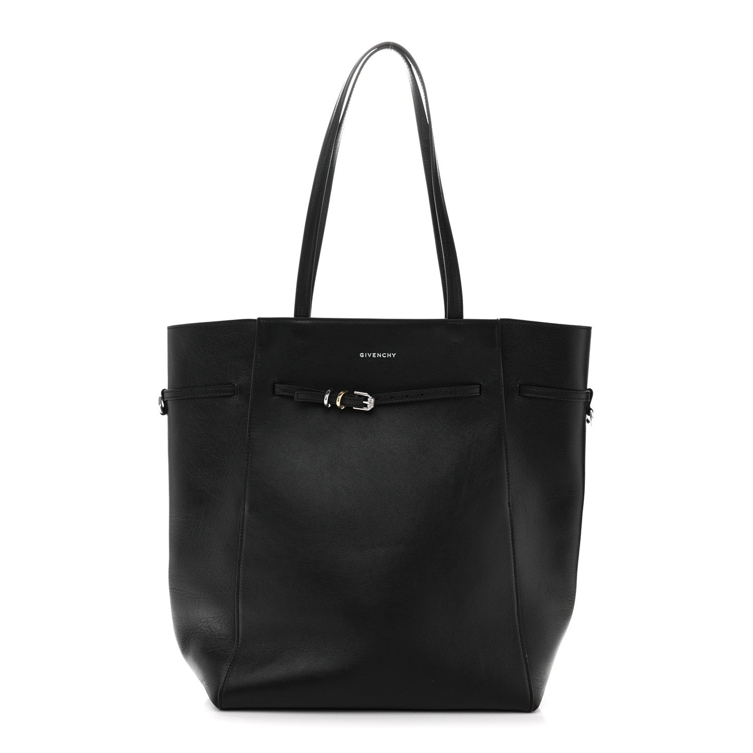 Givenchy Calfskin Voyou Medium North South Tote Black 1 of 10