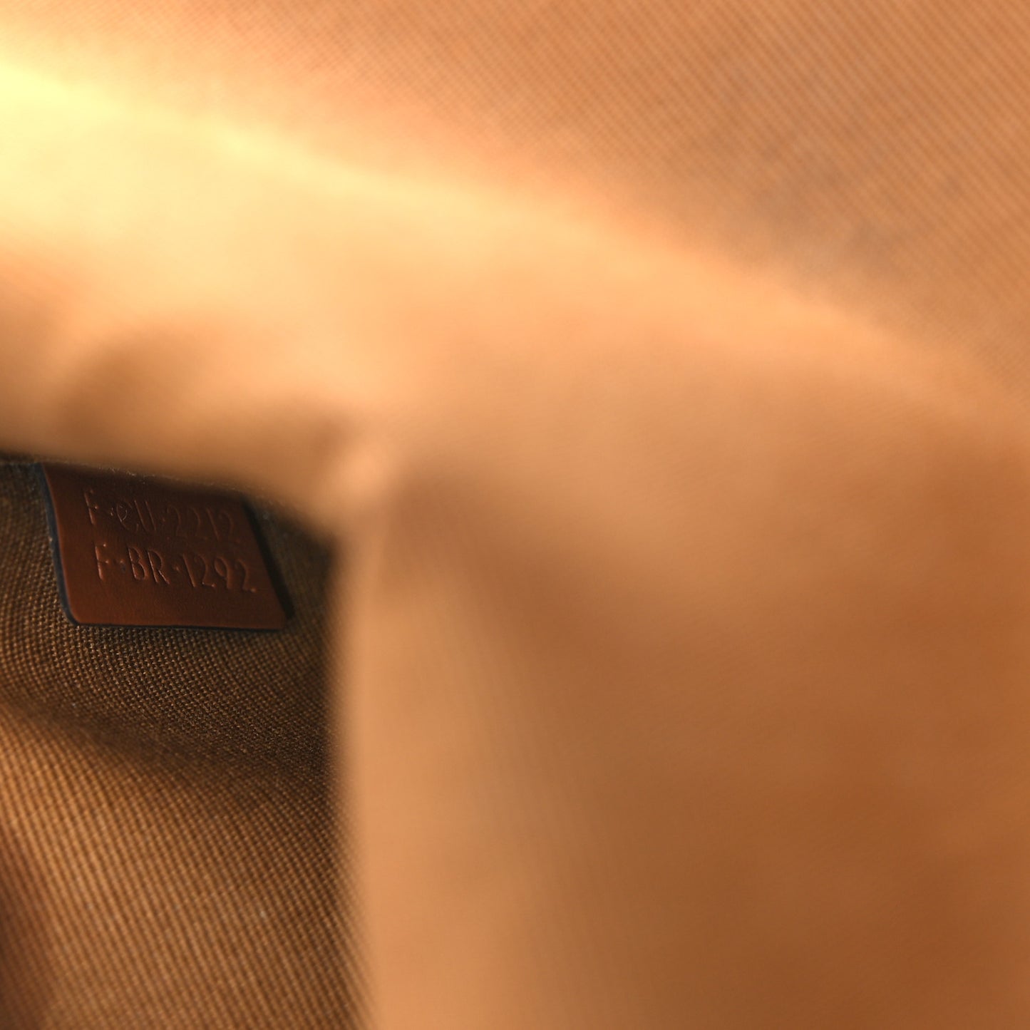 Triomphe Canvas Medium Folco Bag Tan