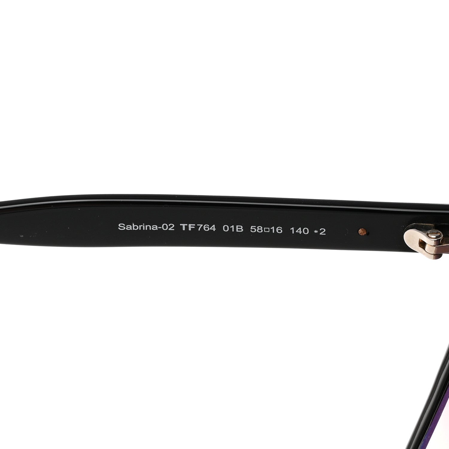 Tom Ford Acetate Sabrina Square Sunglasses TF764 Black 5 of 8