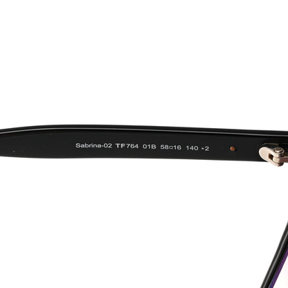 Tom Ford Acetate Sabrina Square Sunglasses TF764 Black 5 of 8