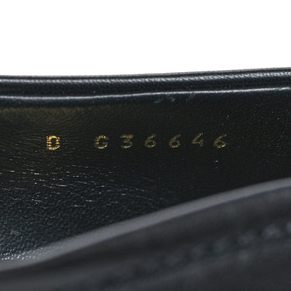 Chanel Lambskin Quilted CC Turnlock Loafers 36.5 Black 6 of 9