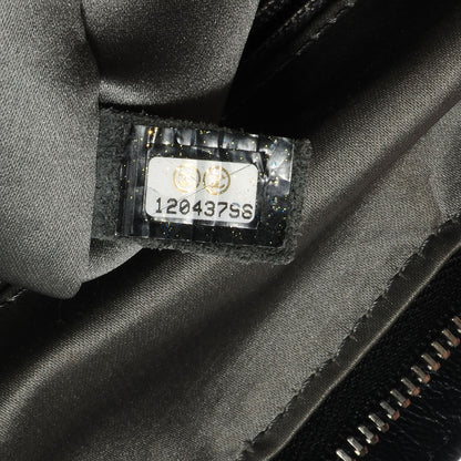 Chanel Lambskin Square Stitched Lax Tote Black 7 of 7