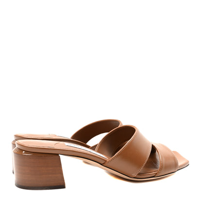 Jimmy Choo Nappa Ellison 48mm Sandals 36 Cuoio 5 of 8