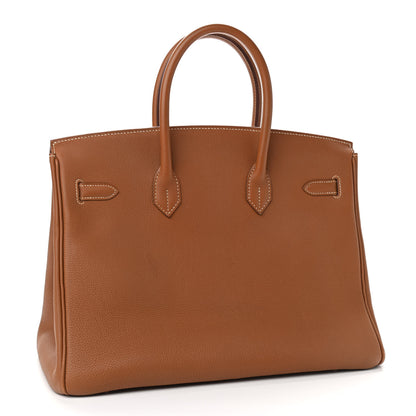 Hermes Togo Birkin 35 Gold 3 of 18
