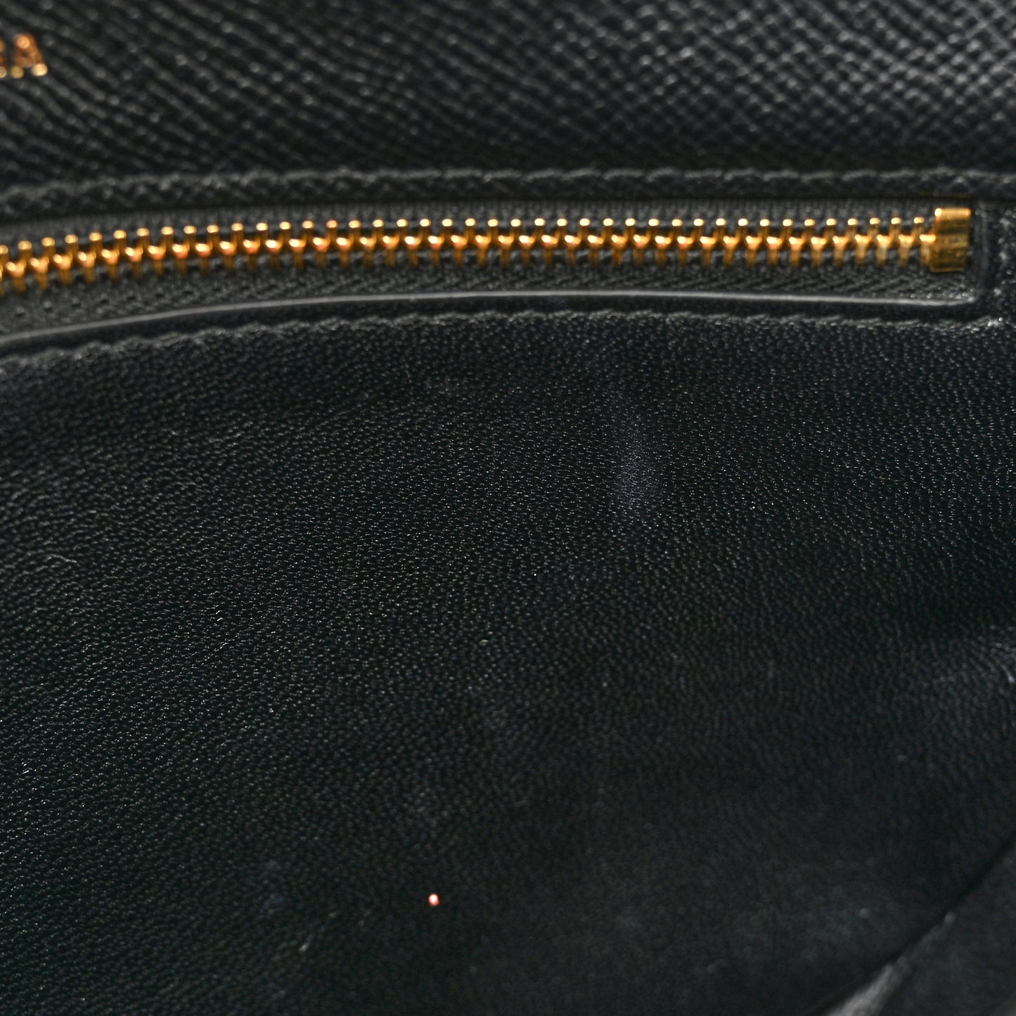 Signature Grained Calfskin Logo Ville Day Bag Black