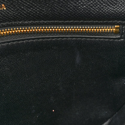 Balenciaga Signature Grained Calfskin Logo Ville Day Bag Black 12 of 13