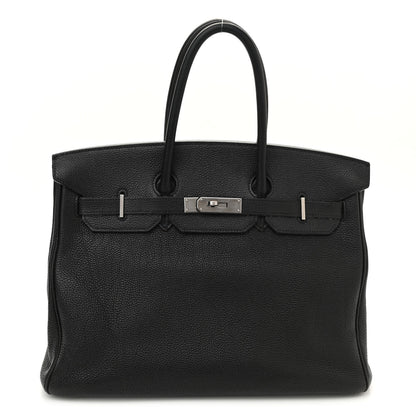 Hermes Togo Birkin 35 Black 1 of 22