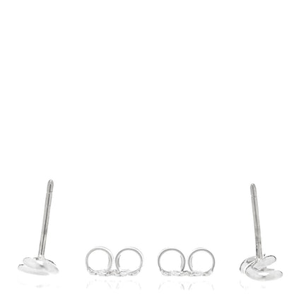 Tiffany Sterling Silver Infinity Earrings 3 of 5