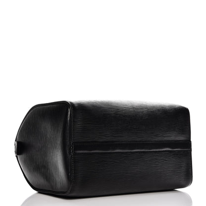 Louis Vuitton Epi Speedy 30 Black 4 of 14