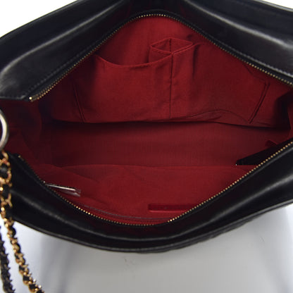 Chanel Aged Calfskin Quilted Large Gabrielle Hobo Black 5 of 11