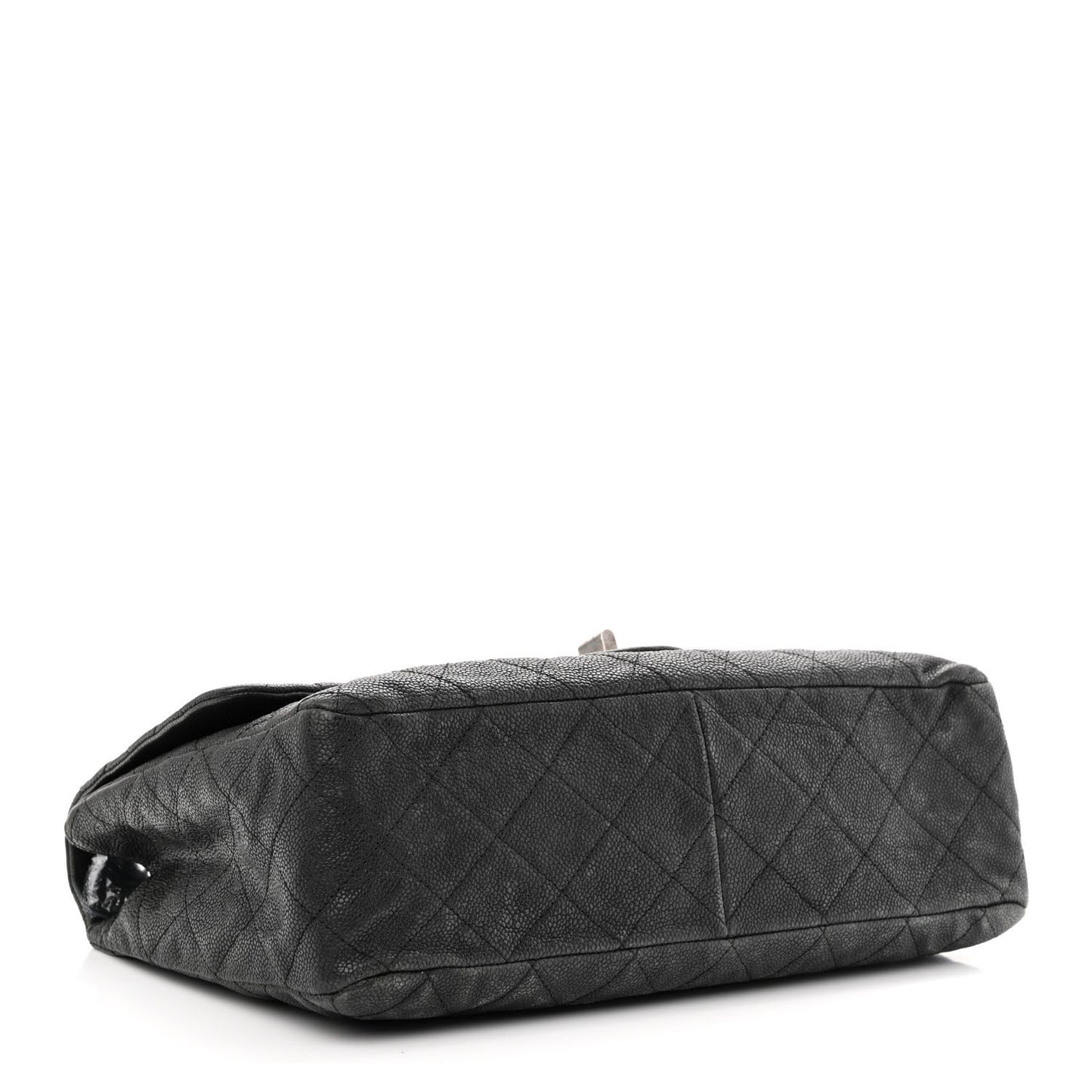 Washed Caviar Quilted 2.55 Reissue 227 Bijoux Chain Flap Black