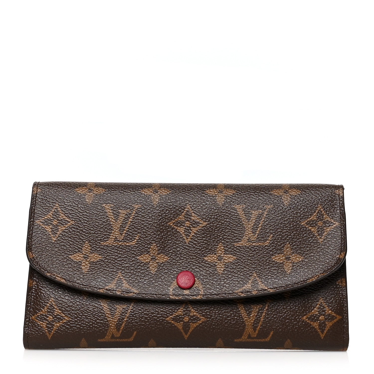 Louis Vuitton Monogram Emilie Wallet Fuchsia 1 of 10
