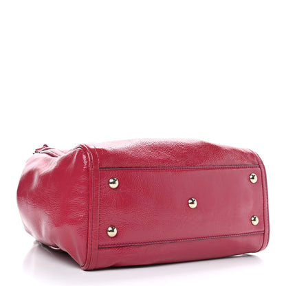 Gucci Patent Small Soho Shoulder Bag Bright Bougainvillea 4 of 9