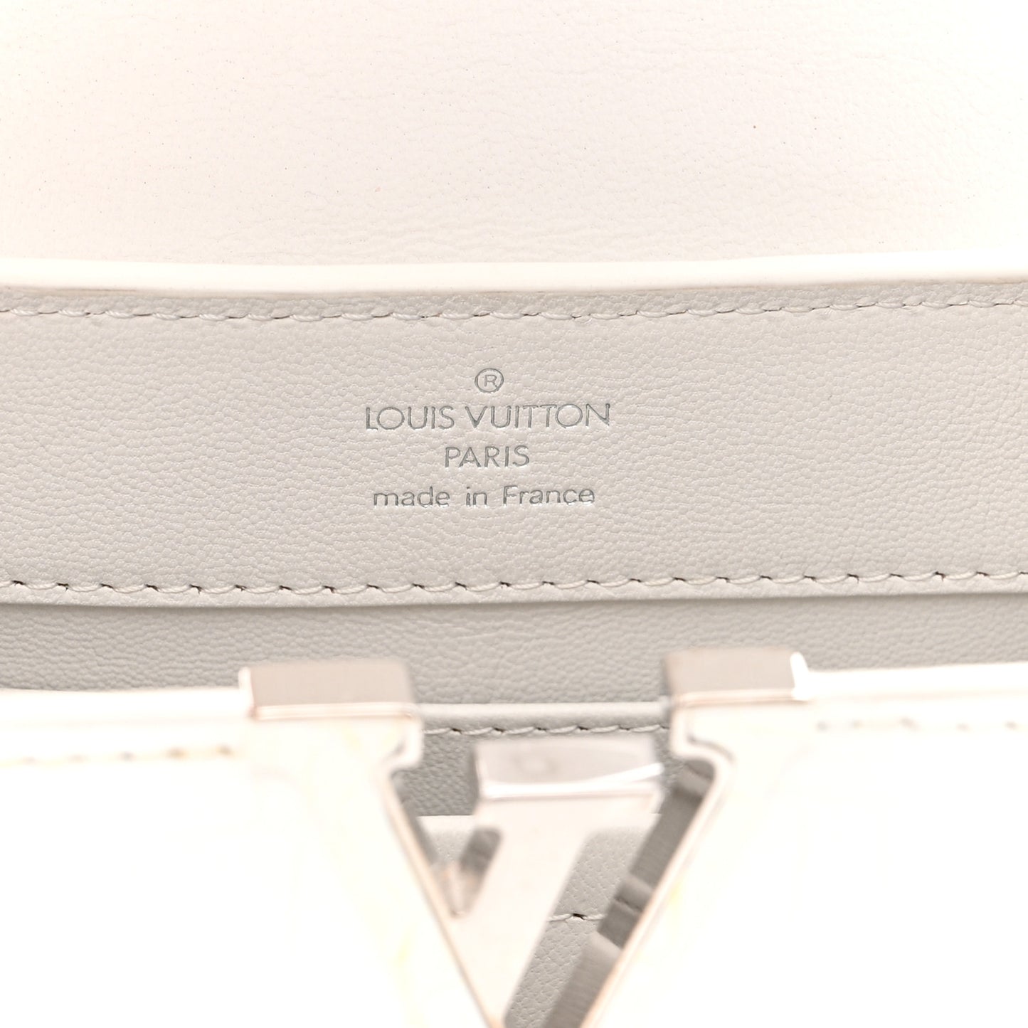 Crocodile Mini Capucines White