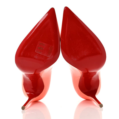 Christian Louboutin Patent Pigalle Follies 100 Pumps 36 Flamingo 5 of 7