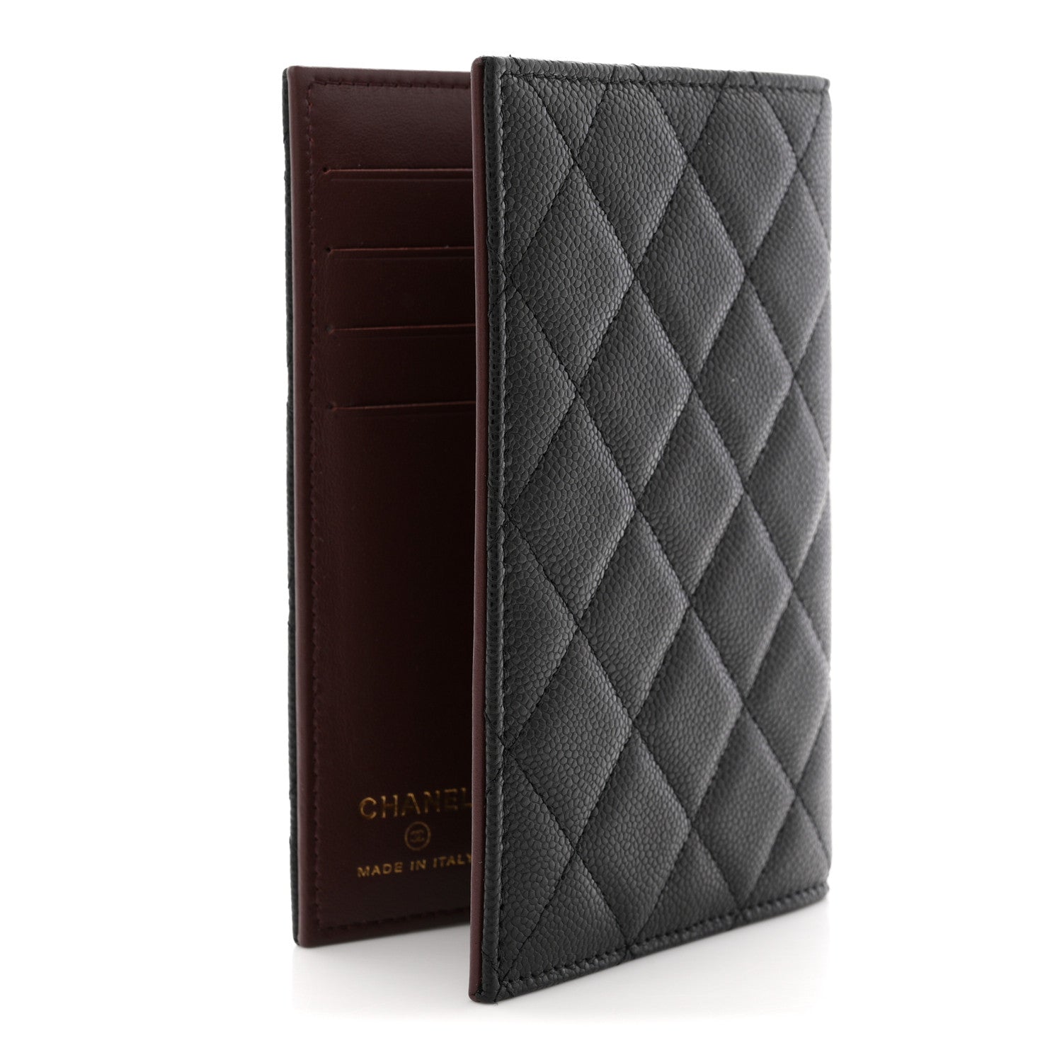 Chanel Caviar Quilted Passport Holder Black 3 of 7