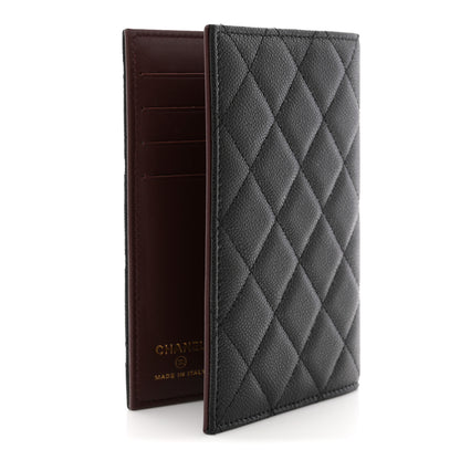 Chanel Caviar Quilted Passport Holder Black 3 of 7