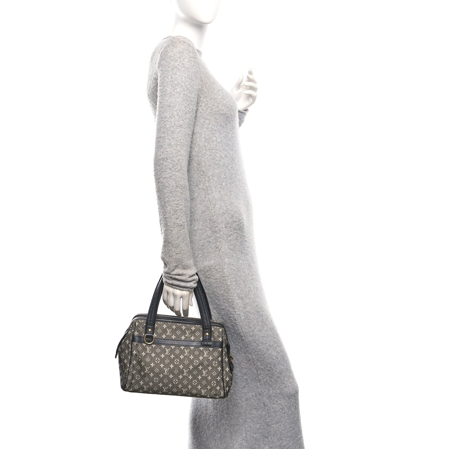 Louis Vuitton Mini Monogram Josephine PM Black 2 of 9