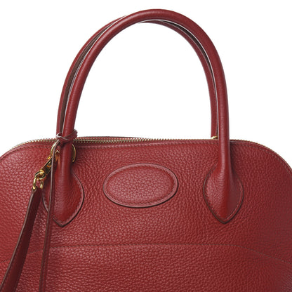Hermes Taurillon Clemence Bolide 31 Rouge Garance 14 of 16