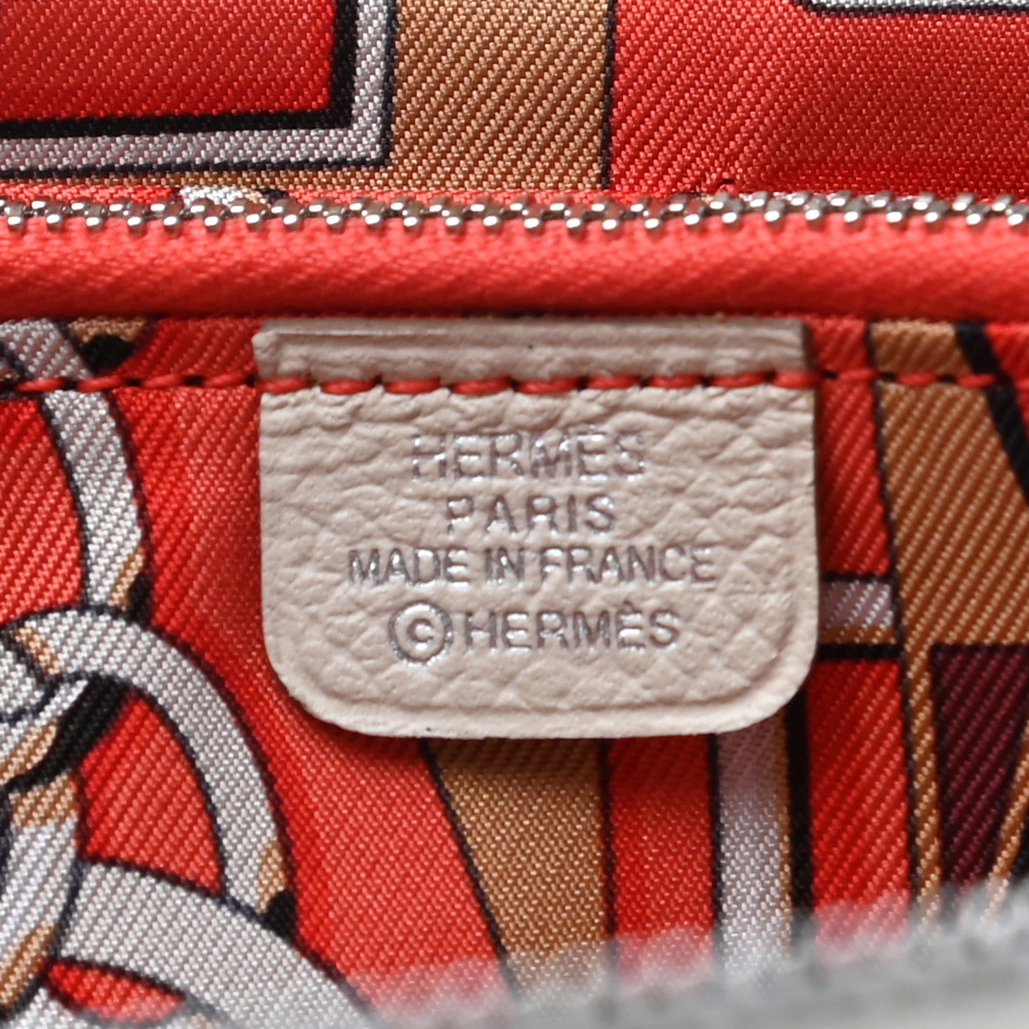 Hermes Epsom Silk'In Wallet Craie 6 of 7