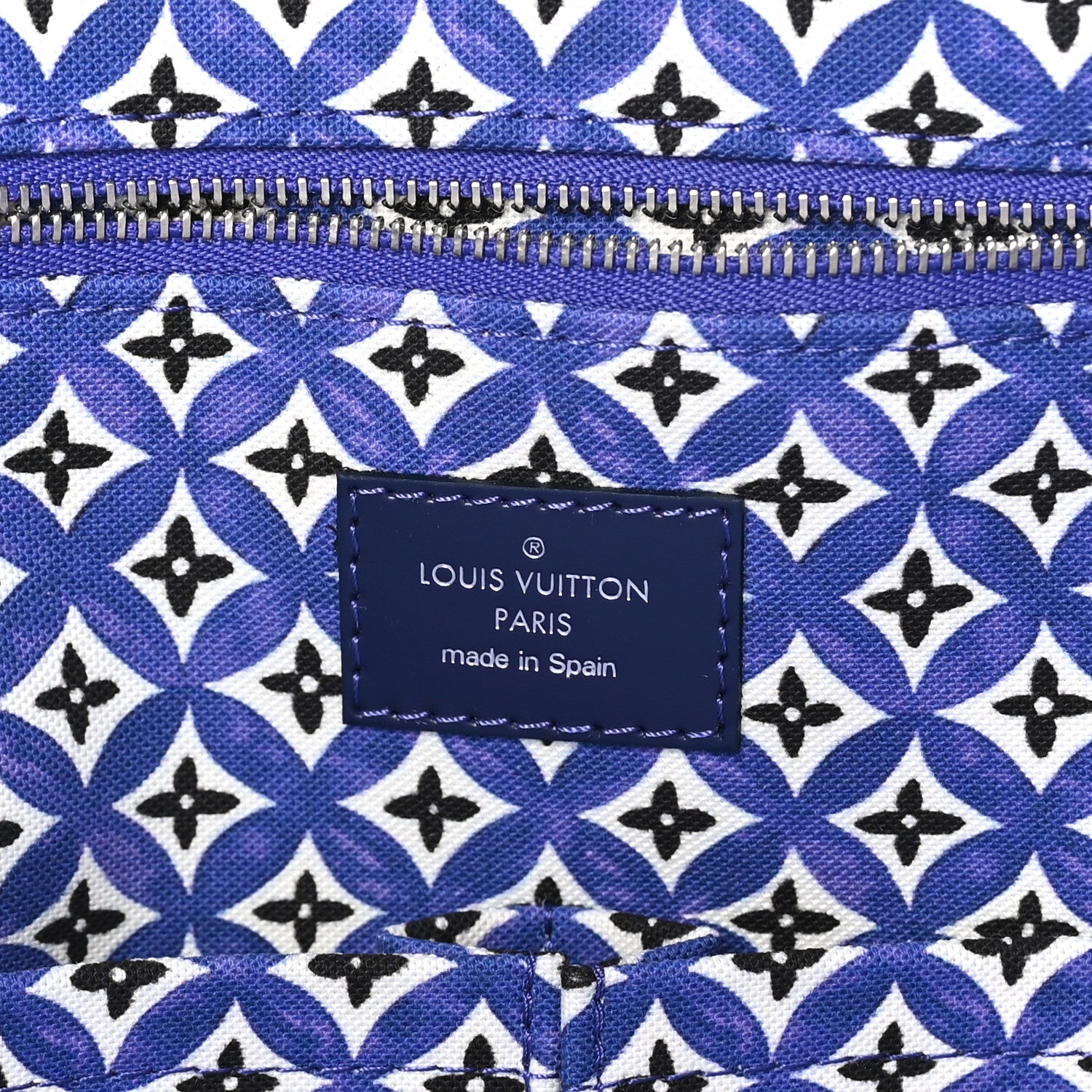 Louis Vuitton Monogram Canvas By The Pool Miami 2.0 Neverfull GM Blue 7 of 10