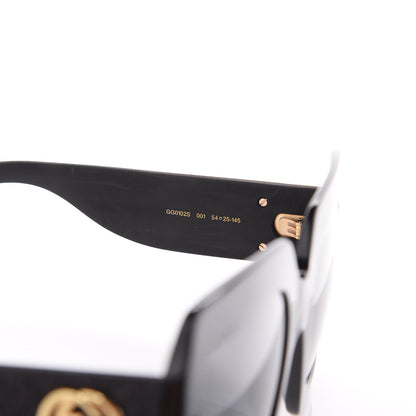 Gucci Square Frame Glitter GG0102S Sunglasses Black 5 of 7