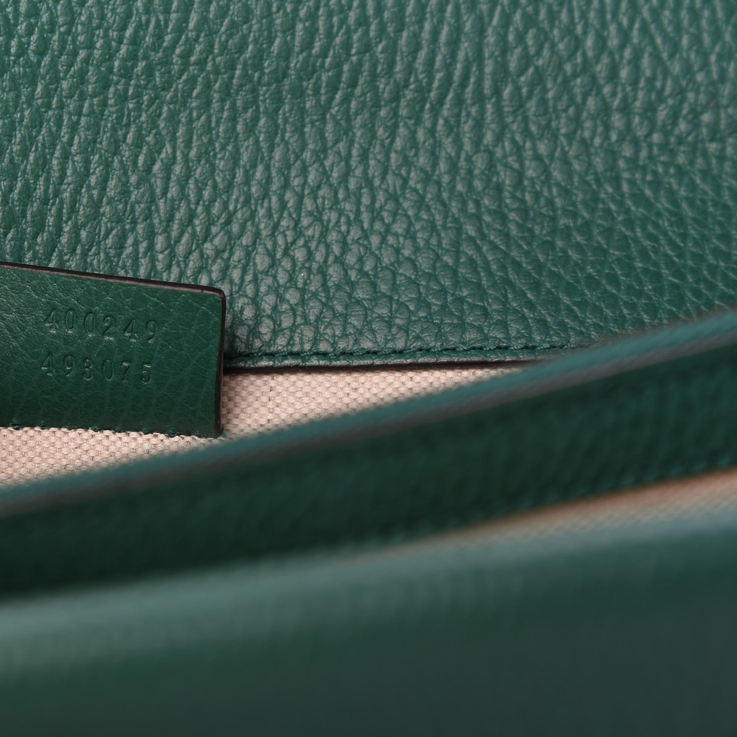 Pebbled Calfskin Small Dionysus Shoulder Bag Emerald