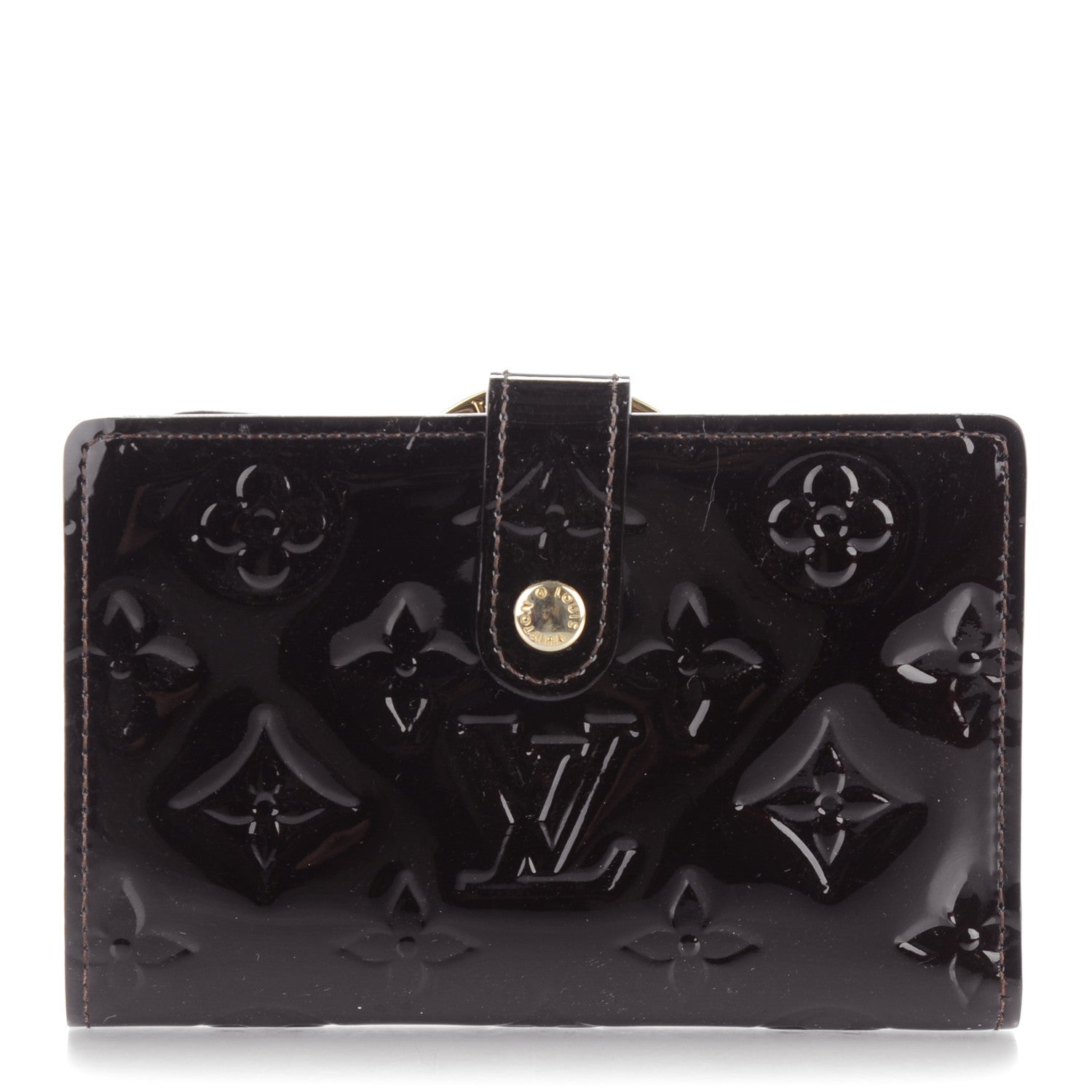 Louis Vuitton Vernis French Purse Wallet Amarante 1 of 6