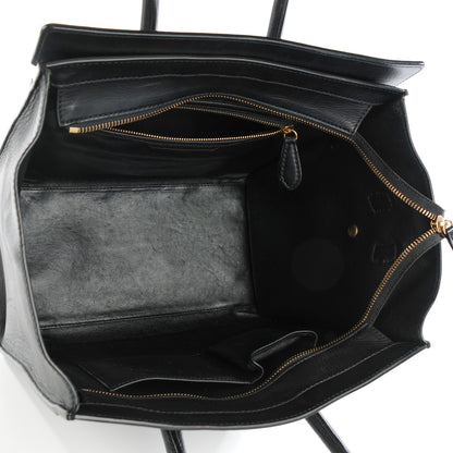 Celine Smooth Calfskin Mini Luggage Black 5 of 8