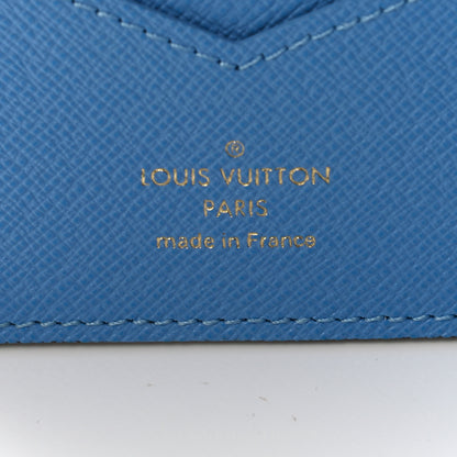 Louis Vuitton Monogram 2021 Christmas Animation China Passport Cover Myosotis Blue 6 of 6