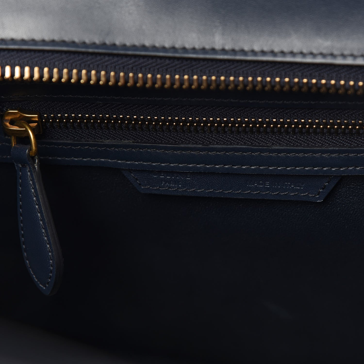 Celine Goatskin Smooth Calfskin Micro Tri-Color Luggage Firefly 8 of 9