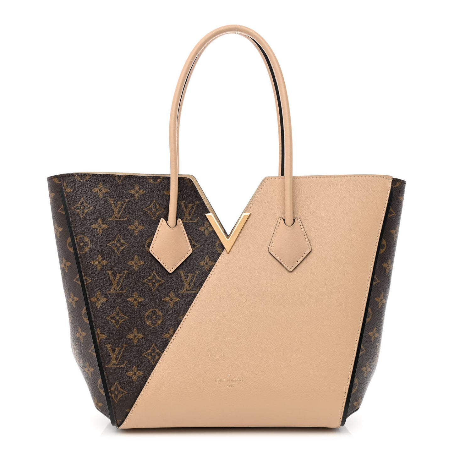 Calfskin Monogram Kimono Tote Dune