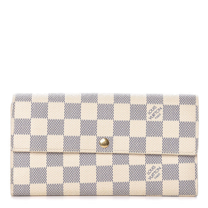 Louis Vuitton Damier Azur Sarah Wallet 1 of 6