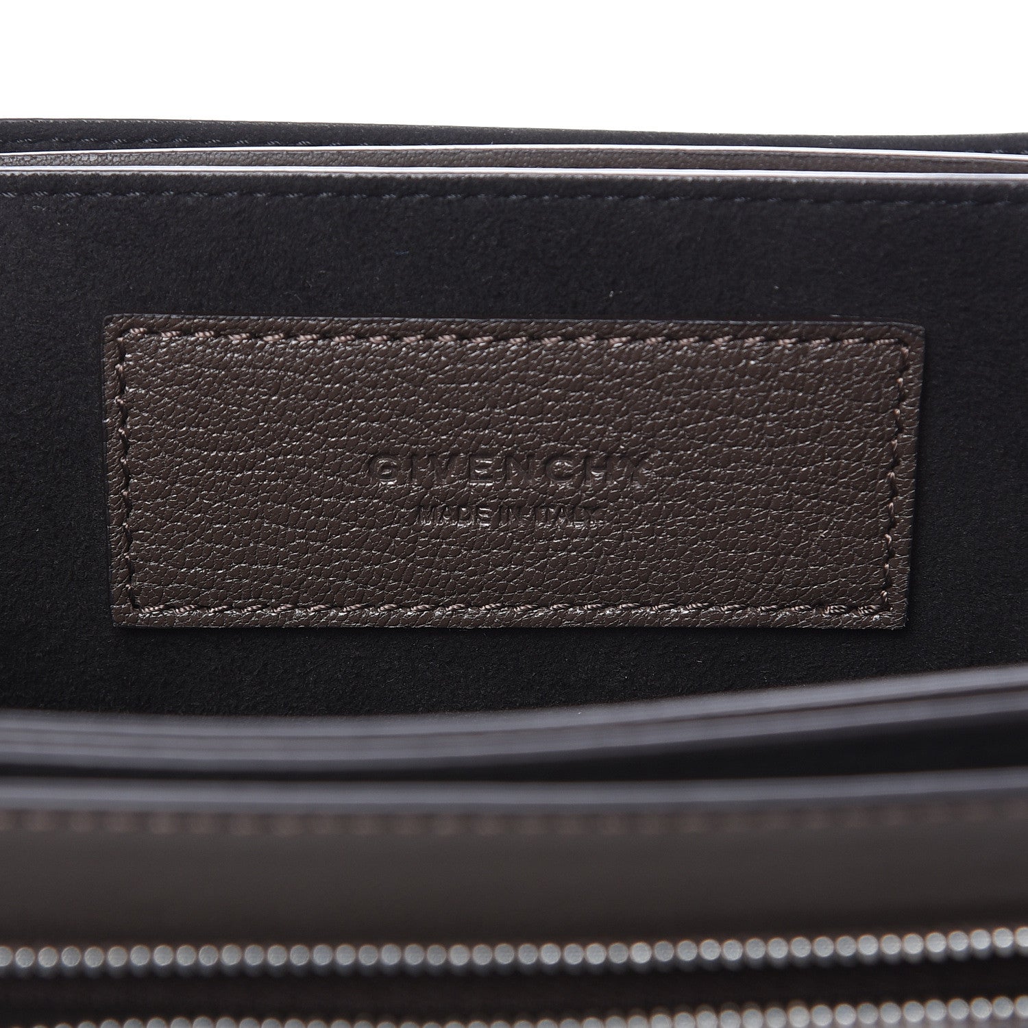 Givenchy Goatskin Small GV3 Shoulder Bag Heather Grey 6 of 9
