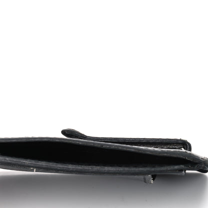 Louis Vuitton Taiga Card Holder Bill Clip Black 4 of 9