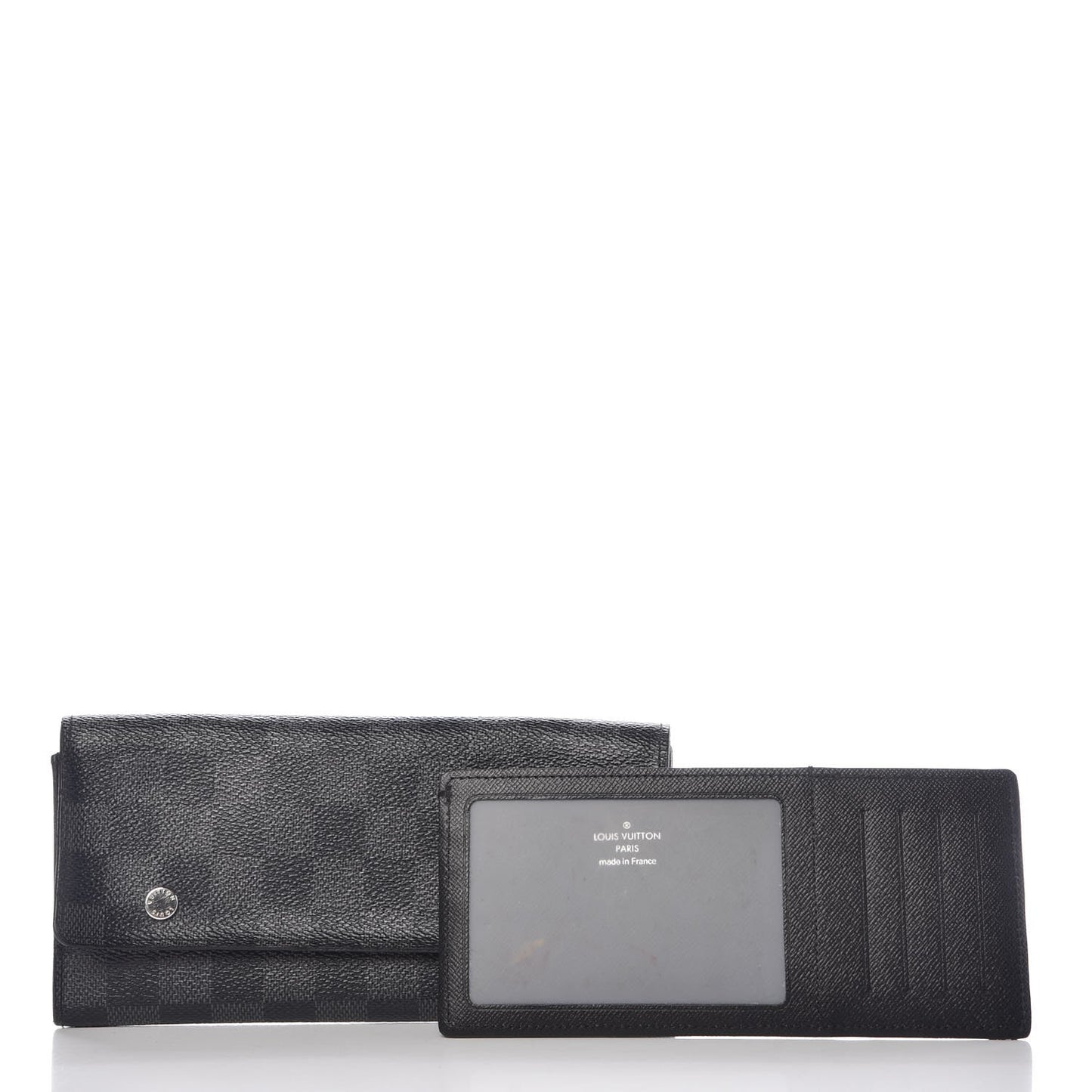 Damier Graphite Portefeuille Long Modulable Wallet