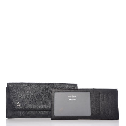 Louis Vuitton Damier Graphite Portefeuille Long Modulable Wallet 3 of 9