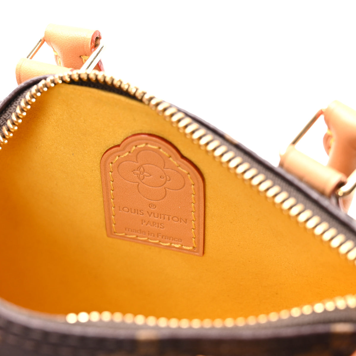 Louis Vuitton Monogram 57th Street NYC Nano Speedy Yellow Cab 5 of 10