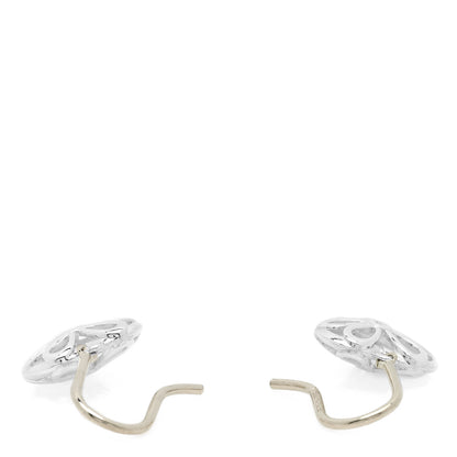 Tiffany Sterling Silver Enchant Heart Drop Earrings 3 of 4