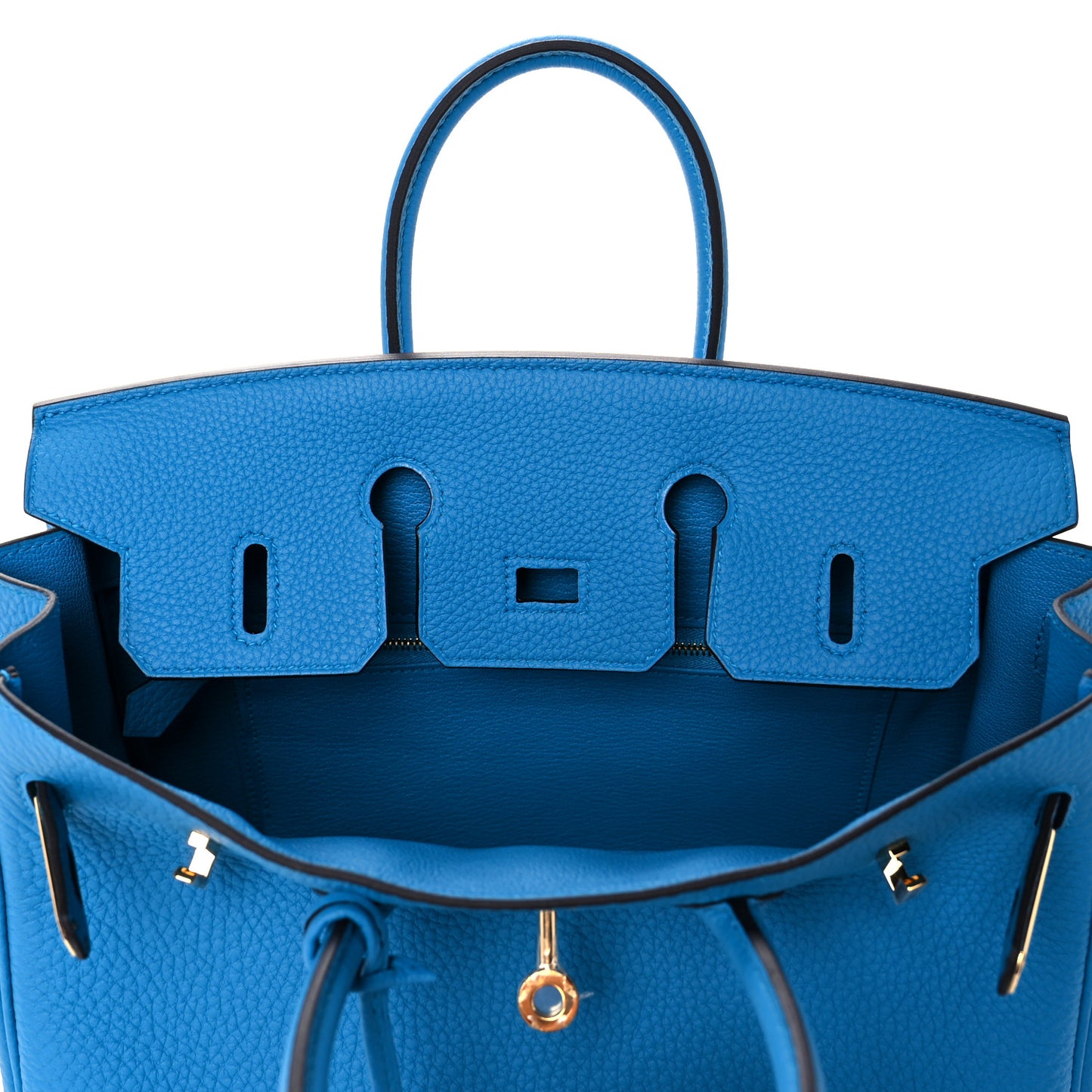 Togo Birkin 25 Bleu Zanzibar