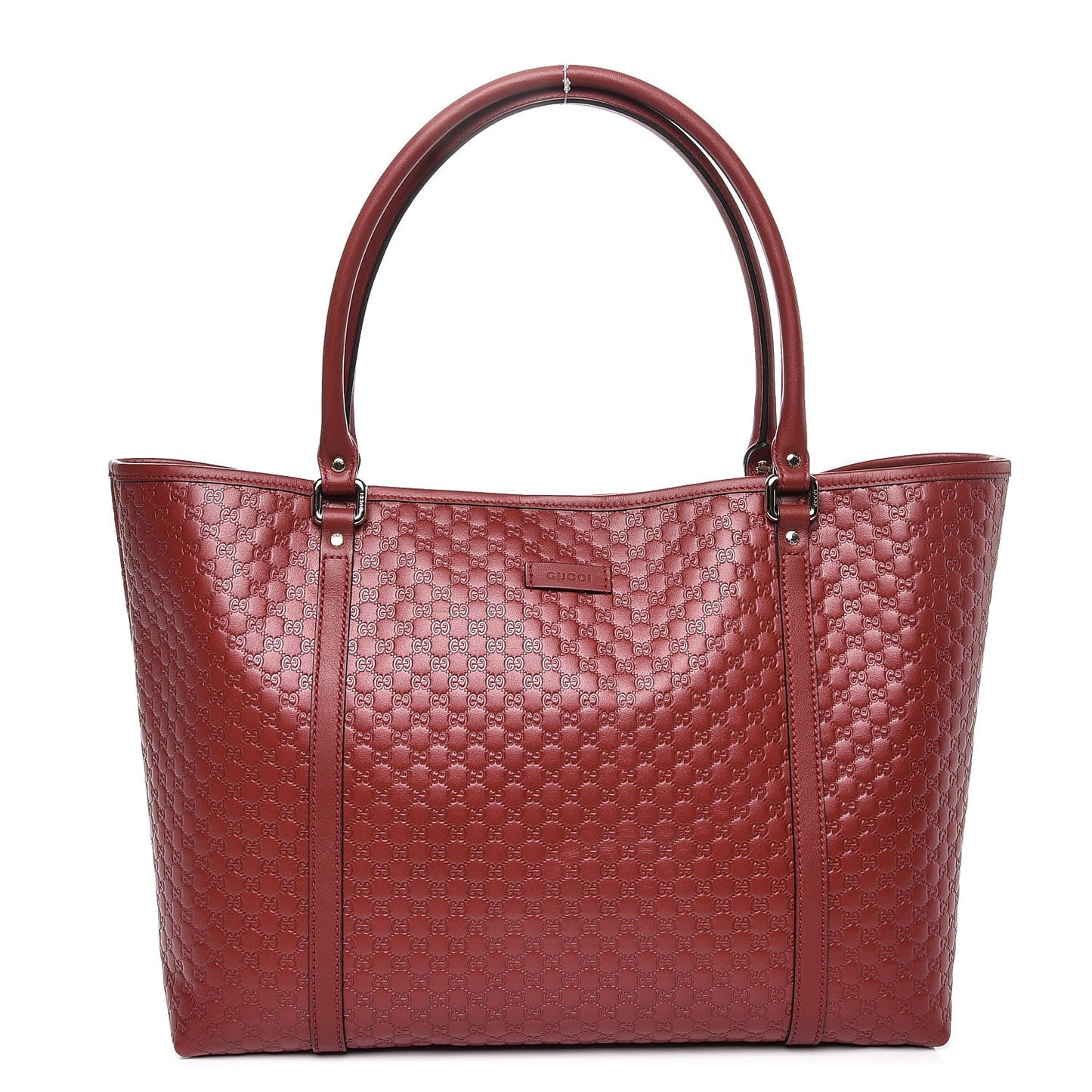 Microguccissima Medium Joy Tote Red