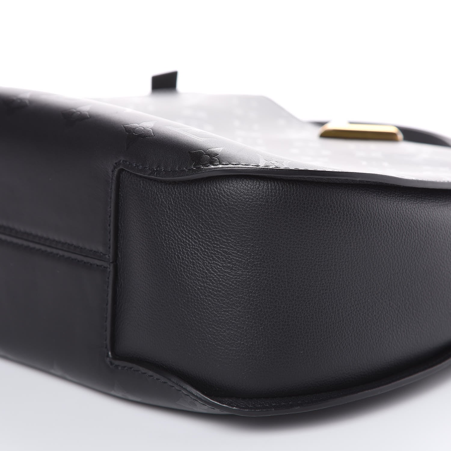 Louis Vuitton Cuir Plume Very Hobo Black 8 of 10