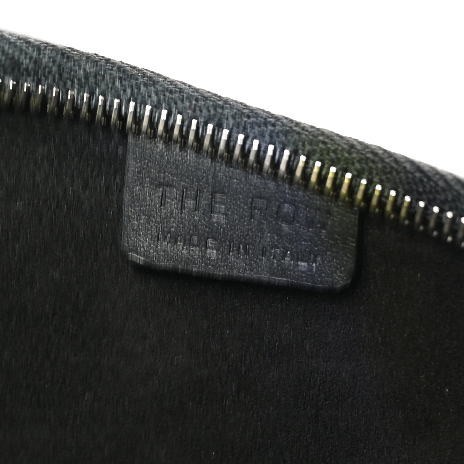 The Row Smooth Calfskin Half Moon Shoulder Bag Black 6 of 9