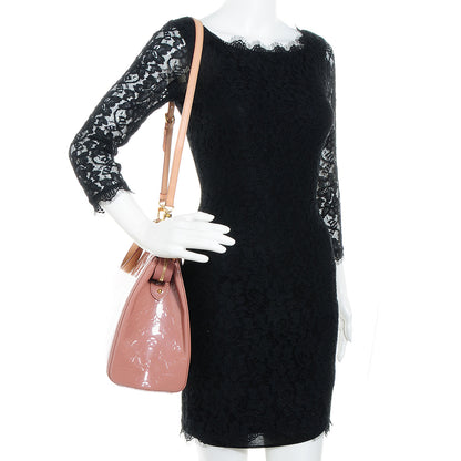 Louis Vuitton Vernis Brea GM Rose Velours 2 of 7